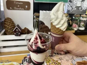 いー岩手インフォメーション | 夏にピッタリ 湯田ソフトクリーム 結ハウス 西和賀町